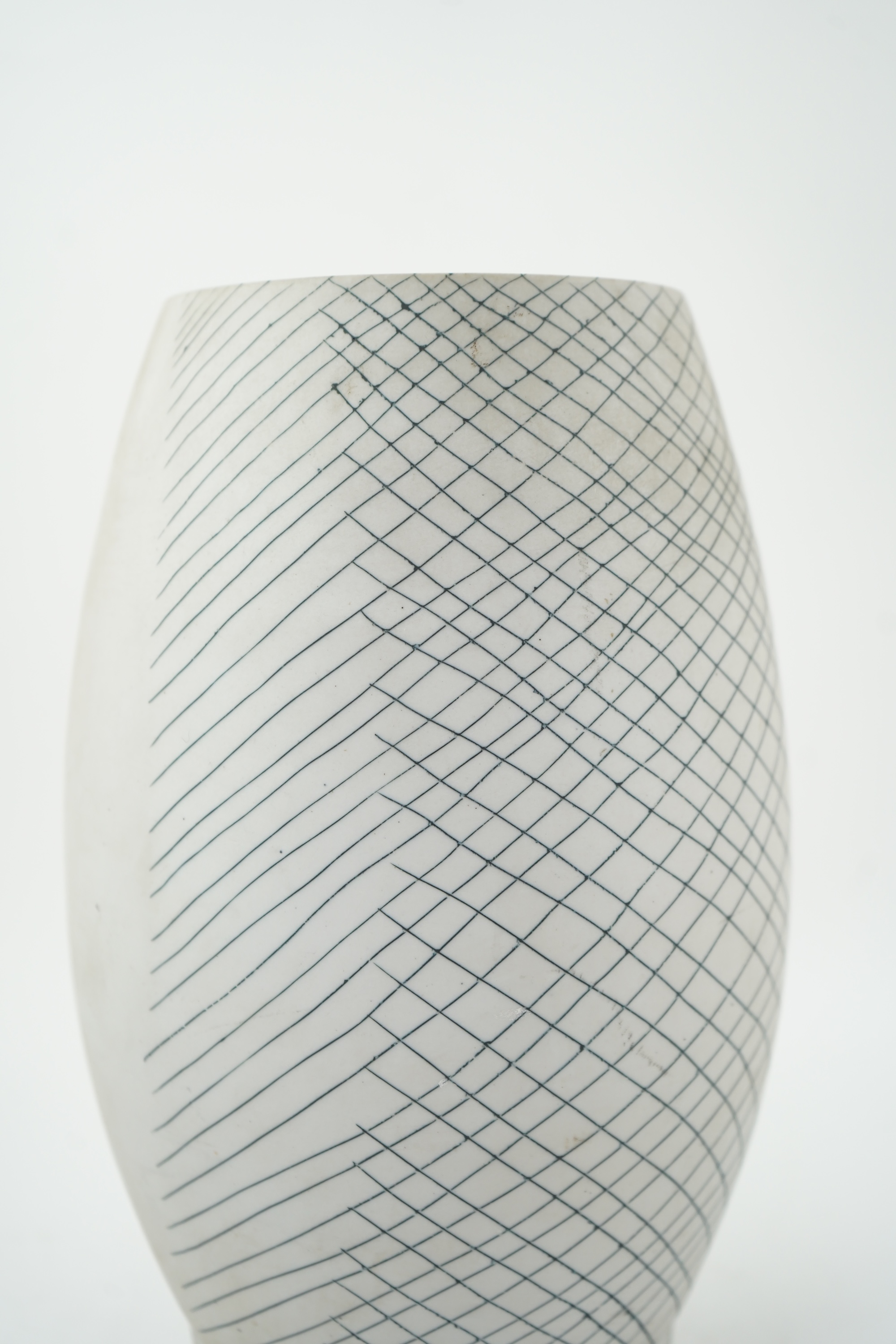 Julian Stair OBE (b. 1955): A porcelain vase
